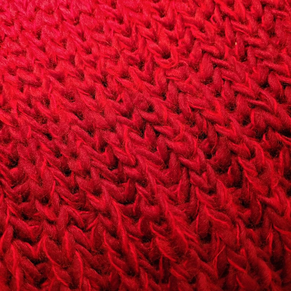NEW Vibrant Red Infinity Scarf